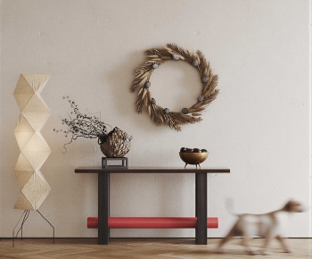 Wabi-sabi Style Console-ID:783637058