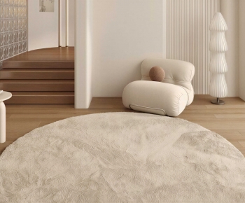 Modern Circular Carpet-ID:485075004