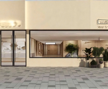 Modern Facade Element-ID:994992028