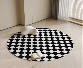 Modern Circular Carpet-ID:107955935