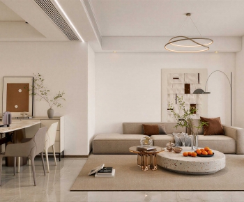 Modern A Living Room-ID:763092991