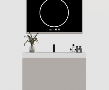 Modern Bathroom Cabinet-ID:340960018