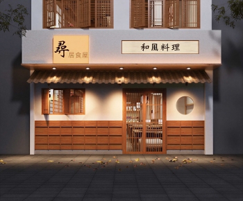 Japanese Style Facade Element-ID:716263061