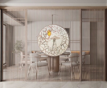 New Chinese Style Wooden Screen Partition-ID:262264979