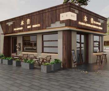 Modern Facade Element-ID:555151941