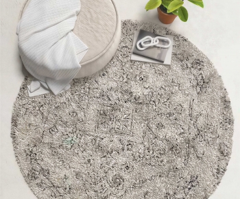 Modern Circular Carpet-ID:119153027