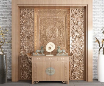 Chinese Style Console-ID:883194928