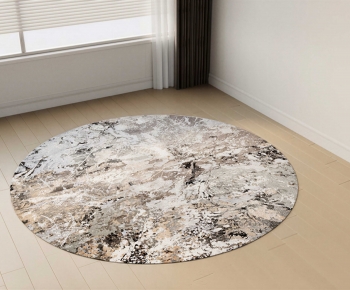 Modern Circular Carpet-ID:458220015