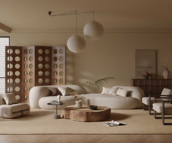 Modern A Living Room-ID:666466007