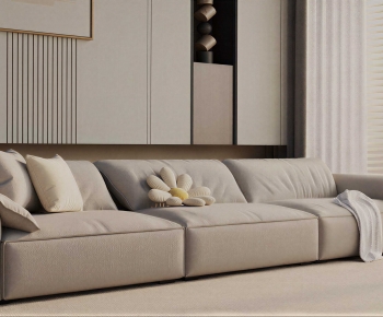 Modern Three-seat Sofa-ID:668751005