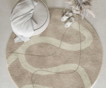 Modern Circular Carpet-ID:380664119