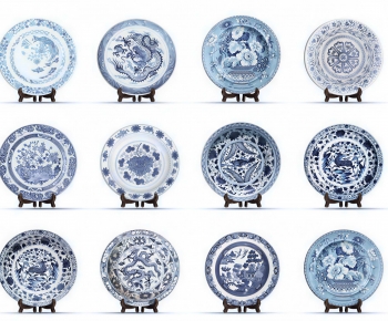 Chinese Style Decorative Set-ID:355428932