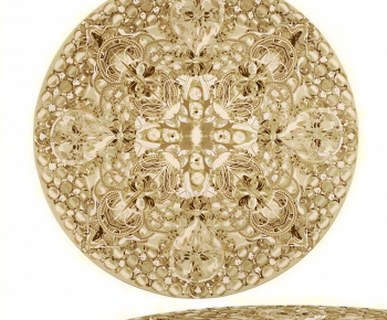 European Style Circular Carpet-ID:416502008