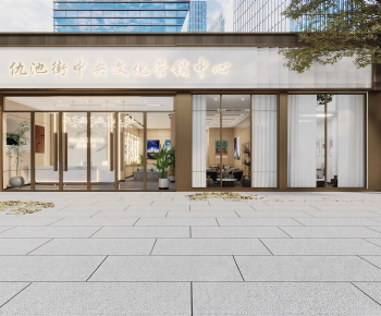 Modern Facade Element-ID:394133095