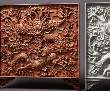 Chinese Style Wall Panel-ID:908470224