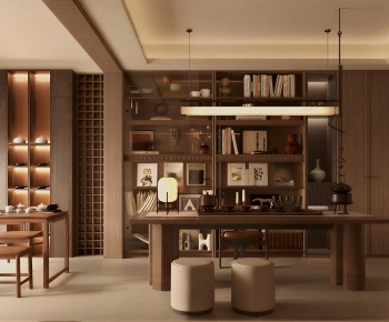 New Chinese Style Tea House-ID:968820107