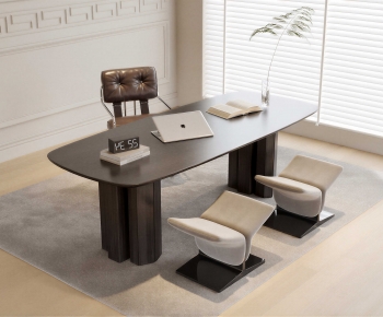 Modern Office Desk And Chair-ID:816750057