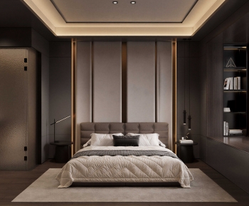 Modern Bedroom-ID:669879931