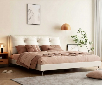 Modern Double Bed-ID:630172019