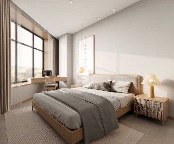 Japanese Style Bedroom-ID:969234943