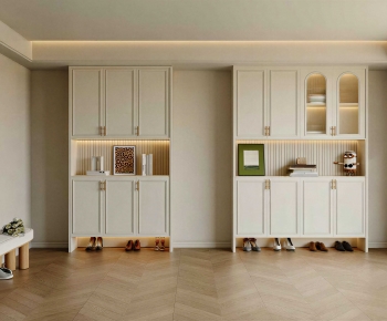 French Style Shoe Cabinet-ID:739080958