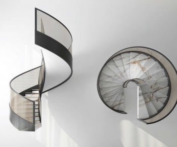 Modern Rotating Staircase-ID:114559895