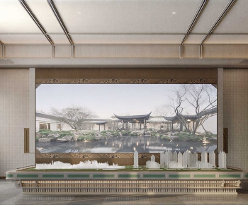 New Chinese Style Sand Table Area-ID:173559256