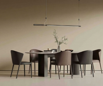 Modern Dining Table And Chairs-ID:790983926