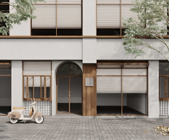 Modern Facade Element-ID:863017081