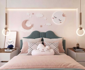 Modern Child's Bed-ID:225739517