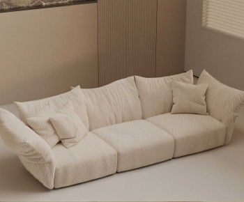Modern Three-seat Sofa-ID:505380627