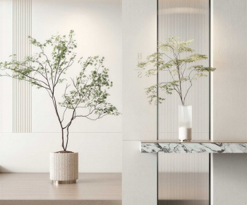 Modern Ground Green Plant Potted Plants-ID:813410333