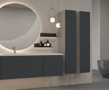 Modern Bathroom Cabinet-ID:817421915