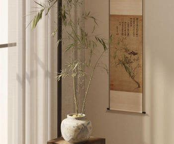 New Chinese Style Potted Green Plant-ID:903120047