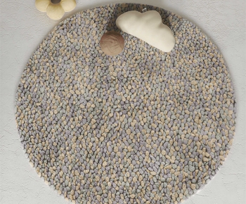 Modern Circular Carpet-ID:524323948