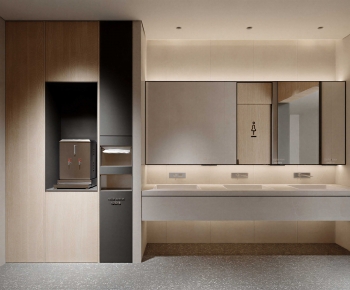 Modern Public Toilet-ID:557478904