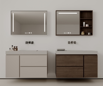 Modern Bathroom Cabinet-ID:939835074
