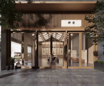 New Chinese Style Teahouse Tea House-ID:278790009