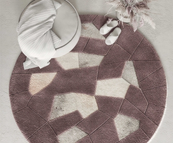 Modern Circular Carpet-ID:310353043