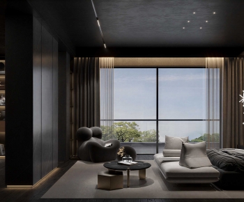 Modern A Living Room-ID:297373067