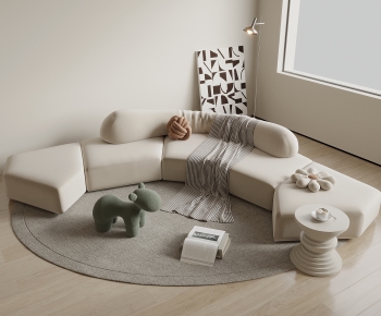 Modern Curved Sofa-ID:519723891