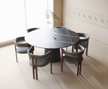 Modern Dining Table And Chairs-ID:712511061