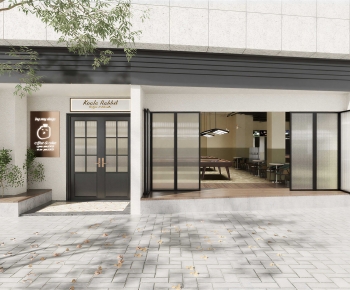 Modern Facade Element-ID:514523984