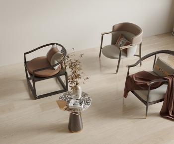 New Chinese Style Lounge Chair-ID:796233896