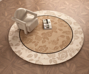 French Style Circular Carpet-ID:910907983
