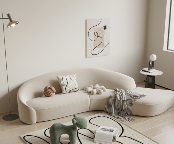 Modern Curved Sofa-ID:157078983