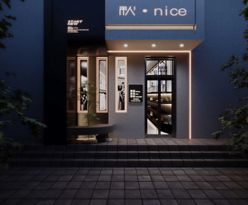 Modern Facade Element-ID:101459073