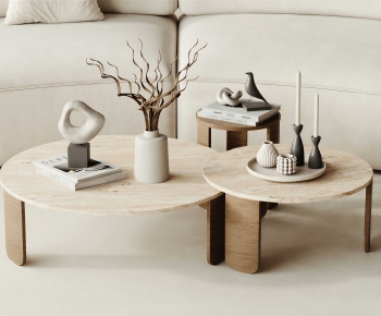 Wabi-sabi Style Coffee Table-ID:698409081