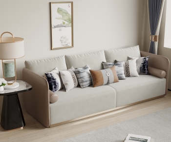 New Chinese Style A Sofa For Two-ID:804102909