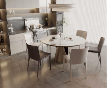 Modern Dining Table And Chairs-ID:785643108